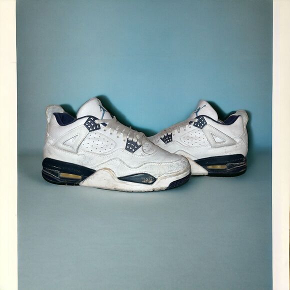 US 9 - Nike Air Jordan 4 Retro Columbia 1999 Legend Blue Mens VINTAGE 136030141 - Picture 1 of 8